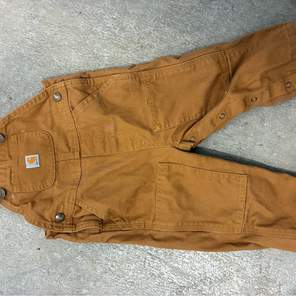 Carhartt Tan Overalls